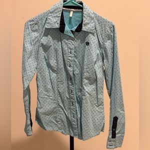 Cinch button down shirt